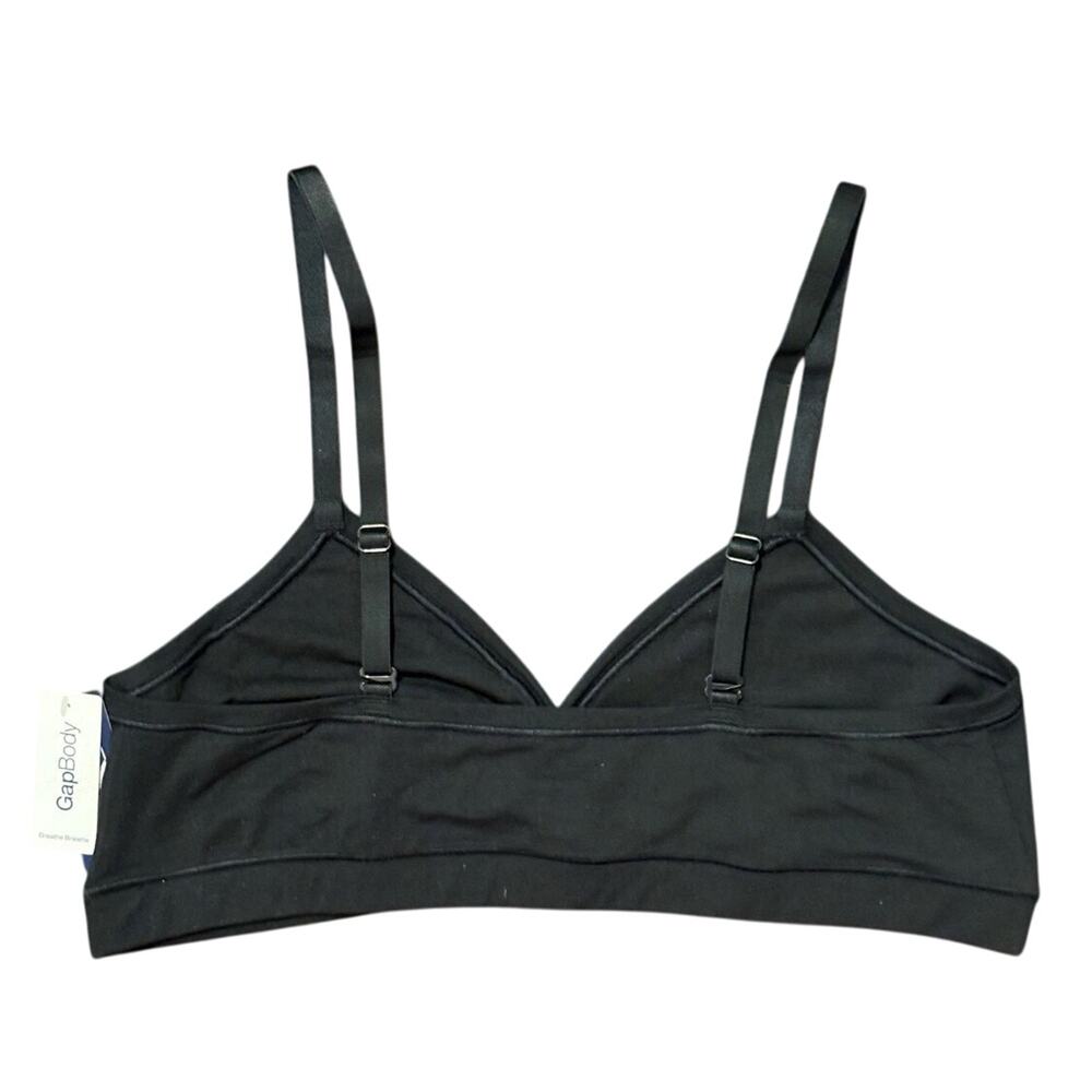 Brand New Gap Body Women's Size S Black Breathe Bralette Bra - Picture 4 of 7